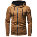 Men Hoodies Zipper Jacket