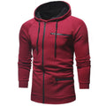 Men Hoodies Zipper Jacket