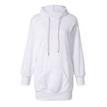 Women Fashion Solid Color Clothes Hoodies Pullover Coat Hoody Sweatshirt